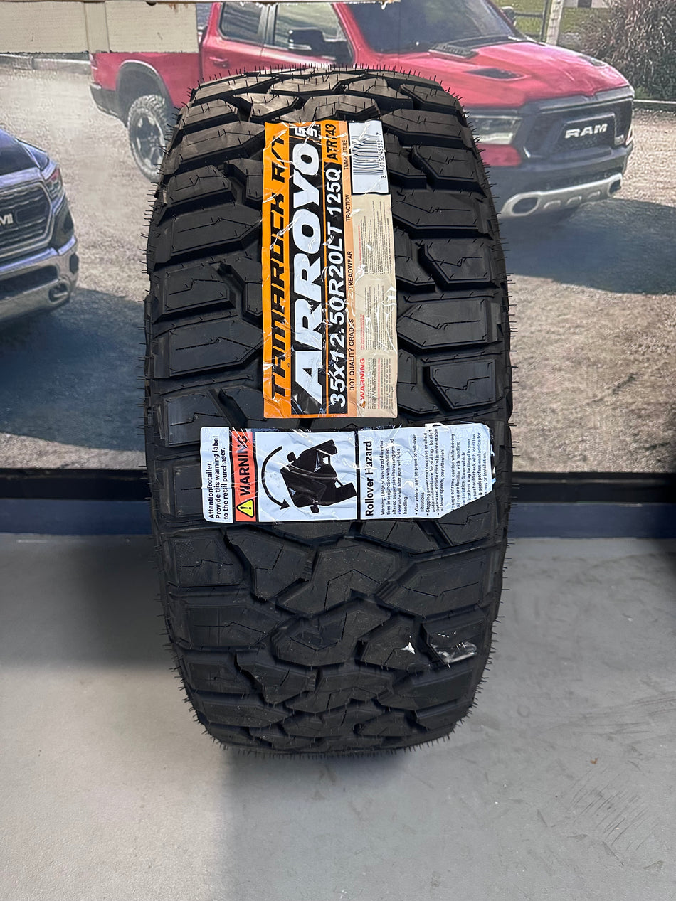 Arroyo Tamarock RT 35x12.50r20LT 12Ply