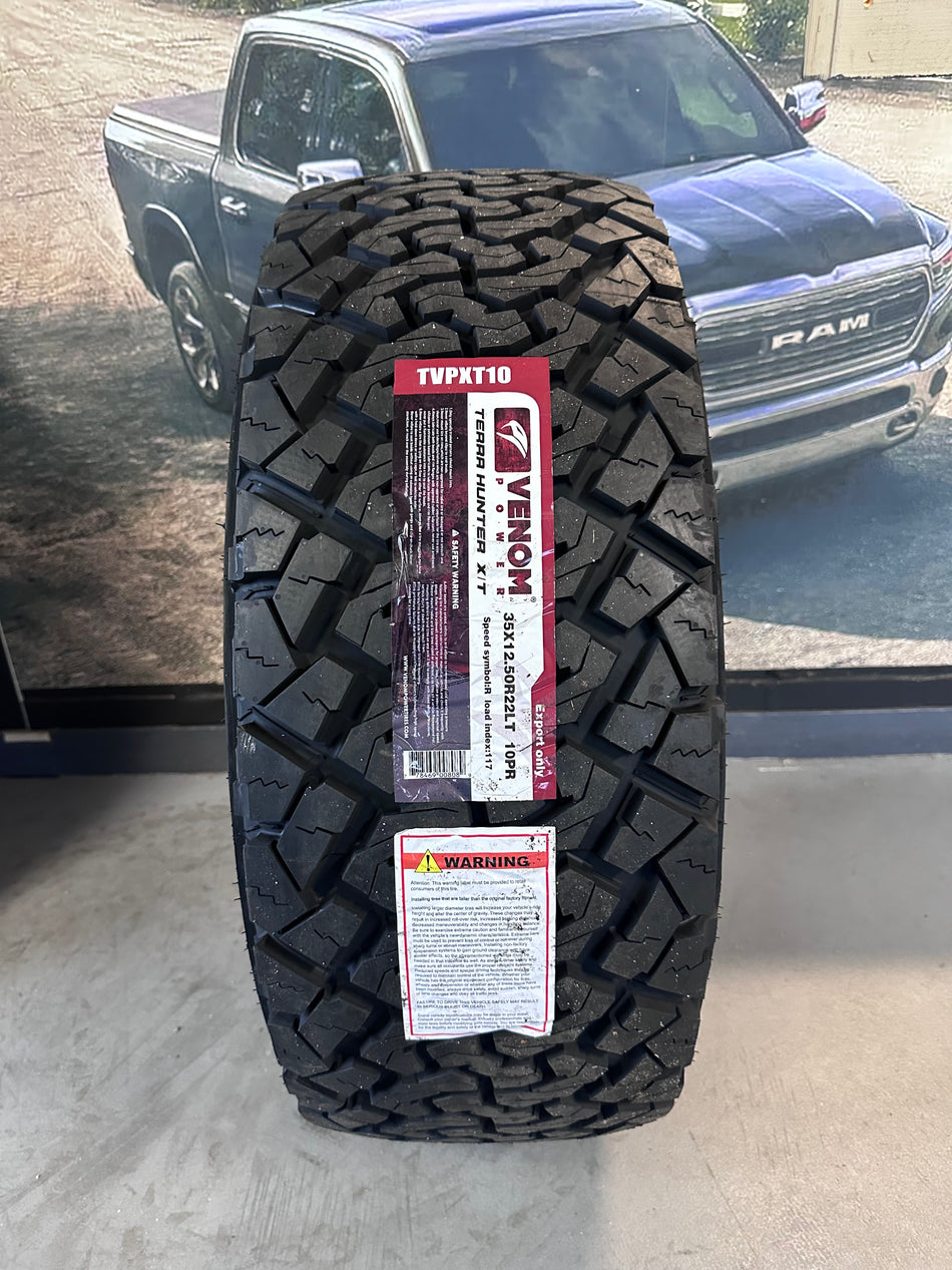 35x12.50r22 Venom Power XT Offroad Tire